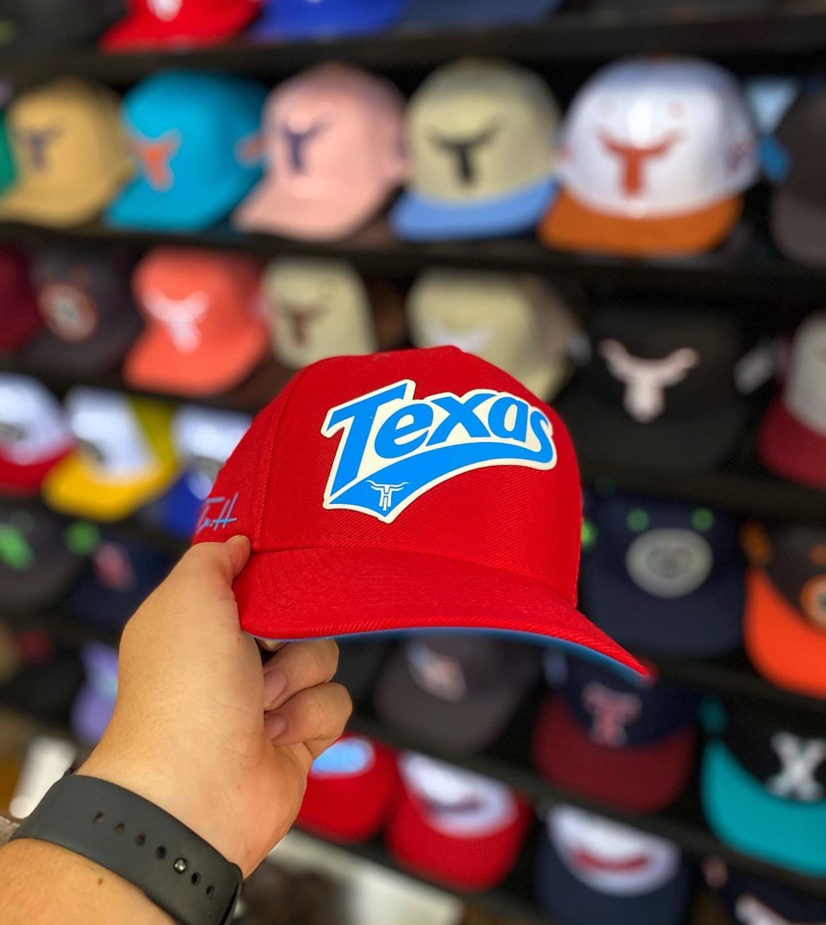 Boné TXH 051 - texas vermelho